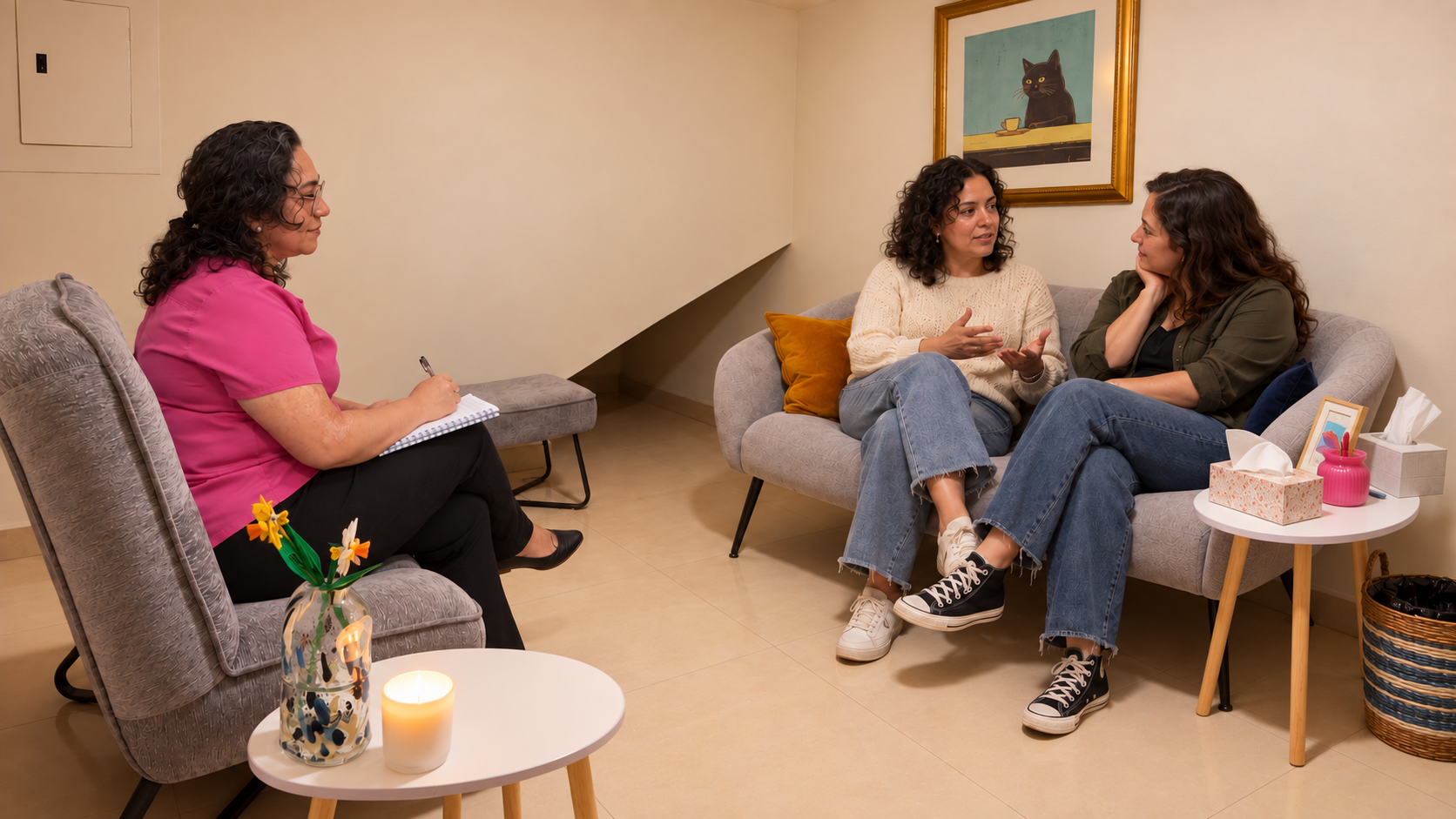 Imagen representativa de psicoterapia de pareja lésbica con Itzel Cadena
